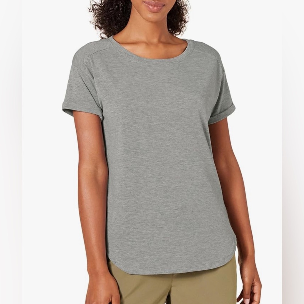 Amazon Essentials Women’s Studio Relaxed Fit Lightweight Crewneck T-Shirt
